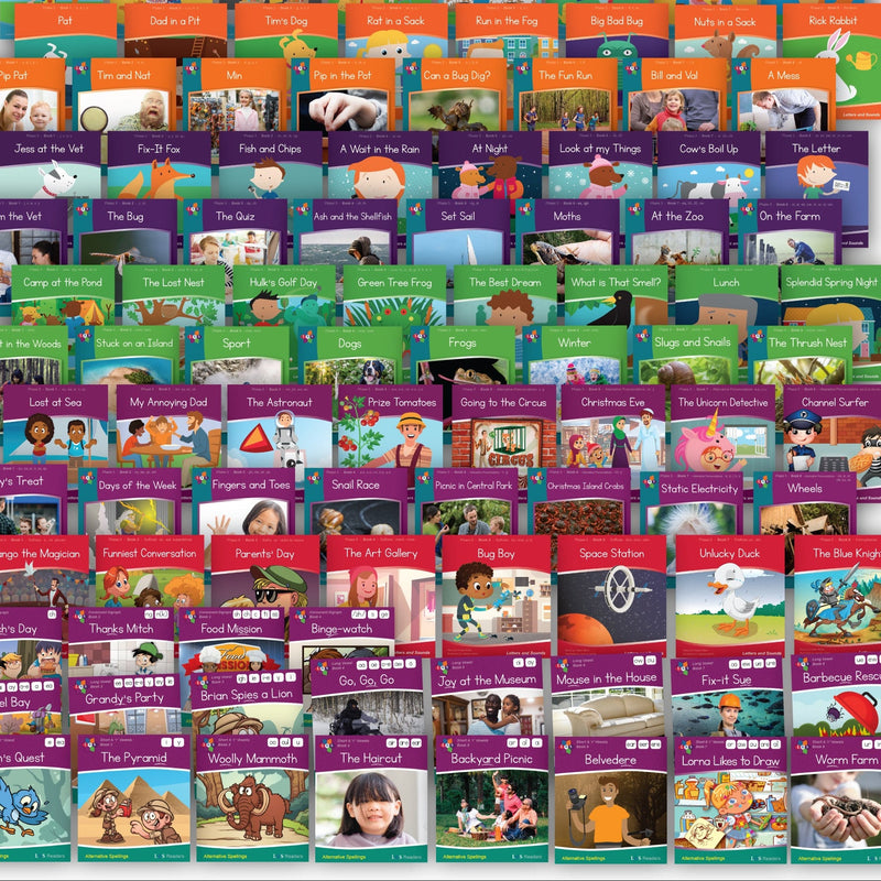 Letters and Sounds Phase 2 to 6 Library – Smart Kids Australia