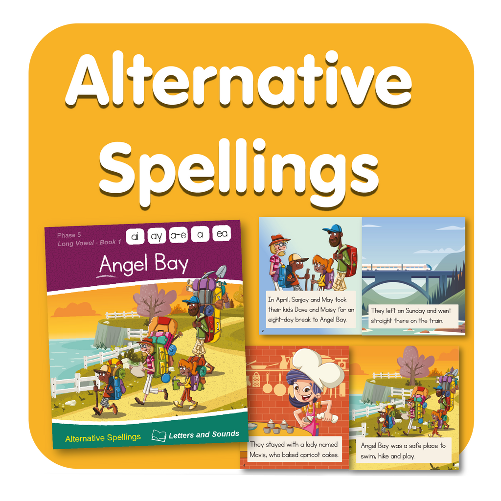 Alternative Spellings Decodable Books