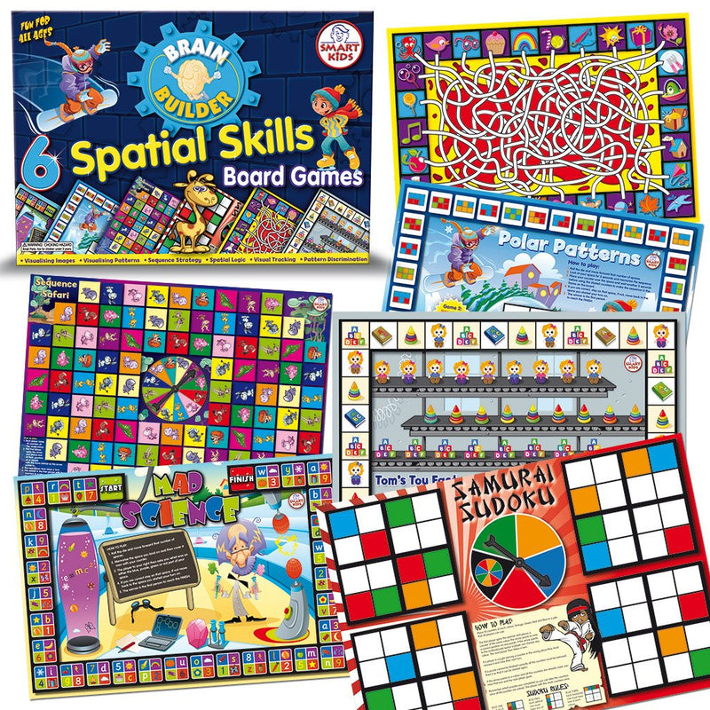 Spatial Matching Game 6 Spatial Skills Board Games – Smart Kids Australia