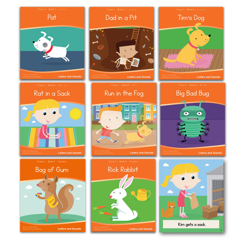 L&S Phase 2 Fiction Decodable Readers