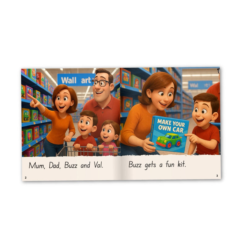 Phonics Code Book 33 - zz says /z/