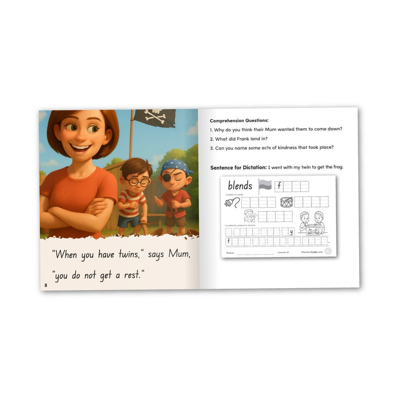 Phonics Code Book 41 blends