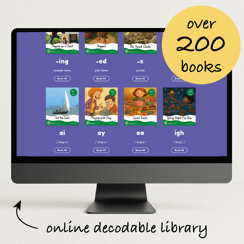 Phonics Code Home Reading - School Subscription