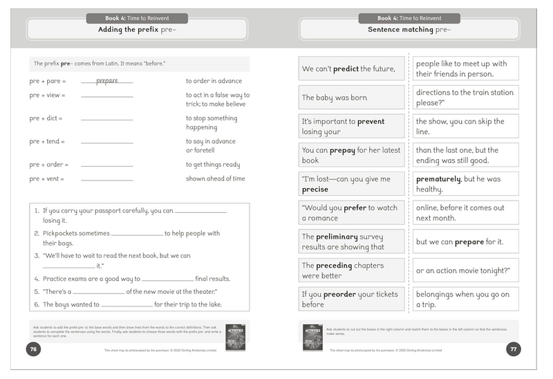 Dark Waters Series Activities