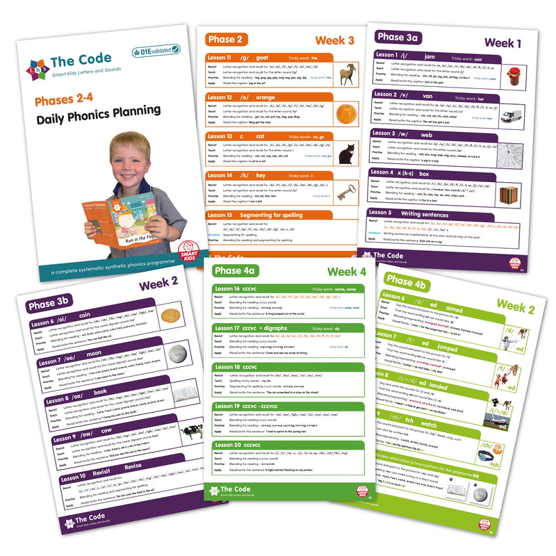 FREE - Phase 2-5 Daily Lesson Plans – Smart Kids Australia