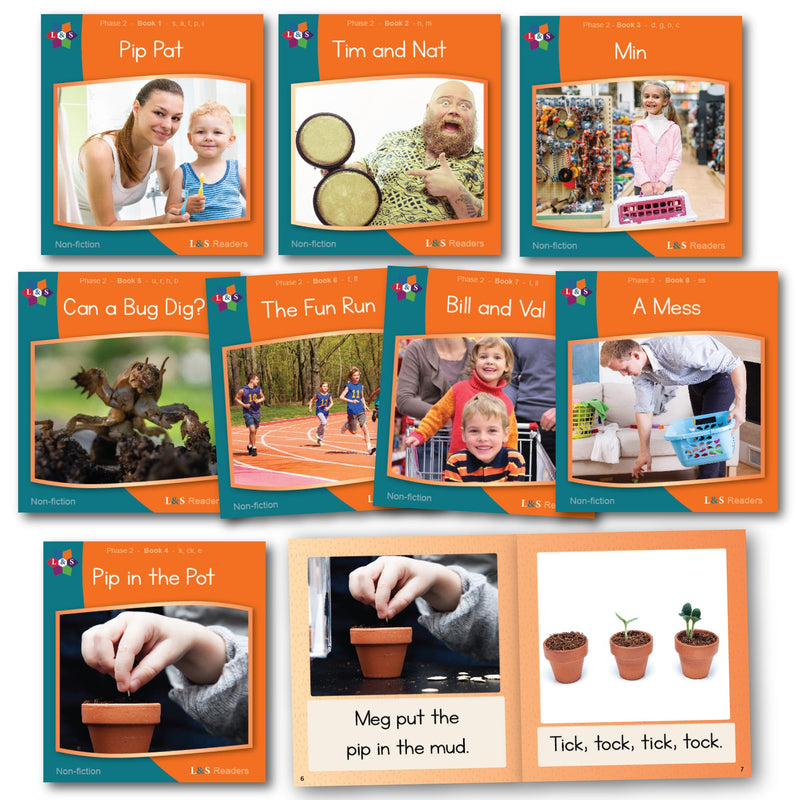 Letters and Sounds Phase 2 Non-fiction x 6 Sets – Smart Kids Australia