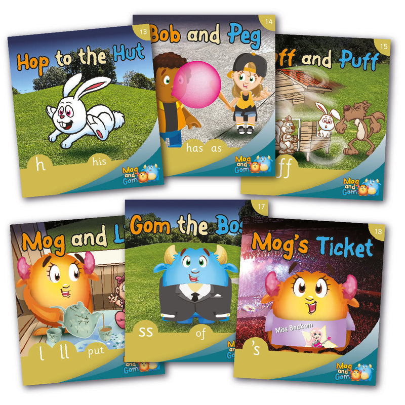 Mog and Gom Books Unit 3 (set of 36 books) – Smart Kids Australia