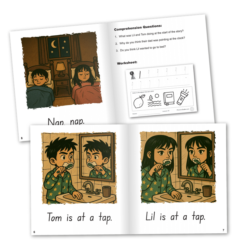 Phonics Code Book 10 /l/ – Smart Kids Australia