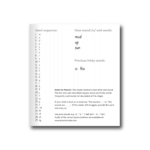 Phonics Code Book 14 /u/ – Smart Kids Australia