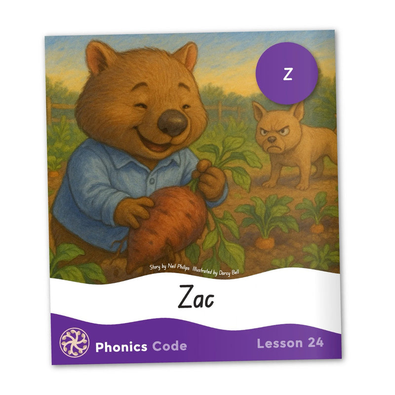Phonics Code Book 24 /z/ – Smart Kids Australia