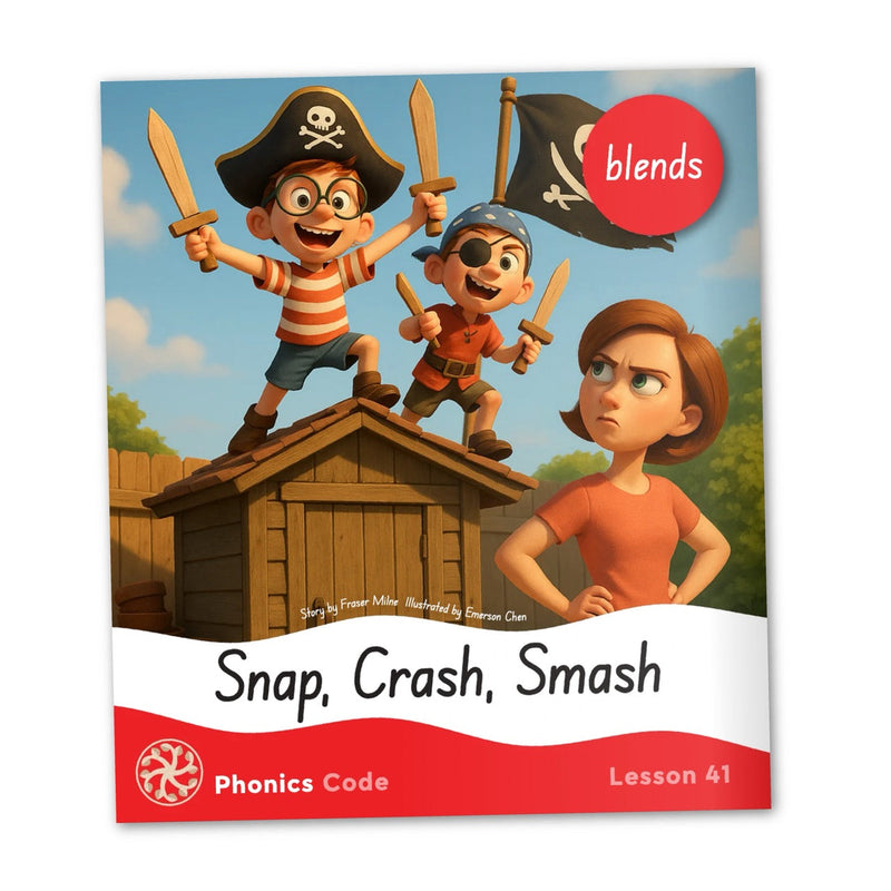 Phonics Code Book 41 blends – Smart Kids Australia