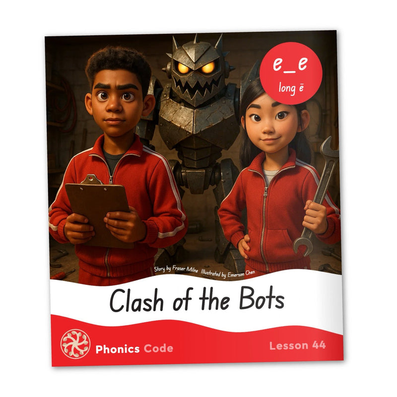 Code 44 Book Phonics Code Book 44 - e_e says /long e/ – Smart Kids Australia