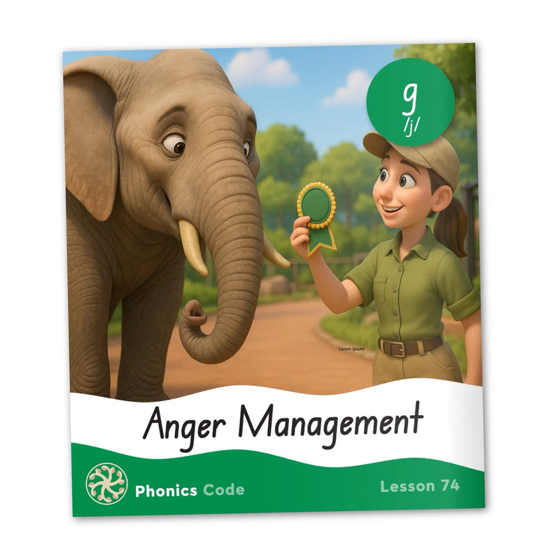 Phonics Code Book 74 - g says /j/ – Smart Kids Australia