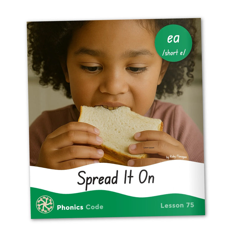 Phonics Code Book 75 - ea says /e/ – Smart Kids Australia