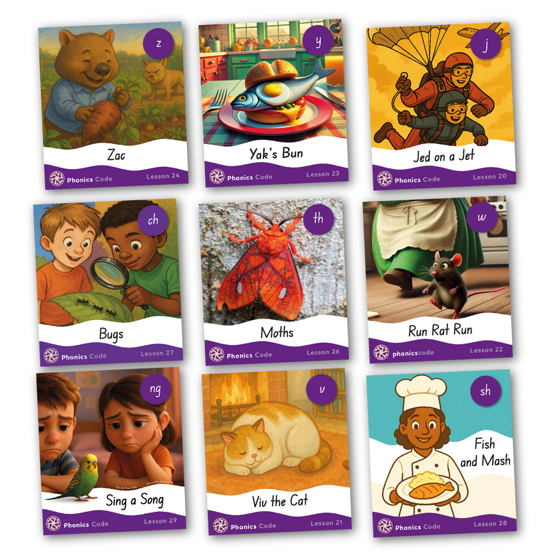 Phonics Code Books 1-79 – Smart Kids Australia