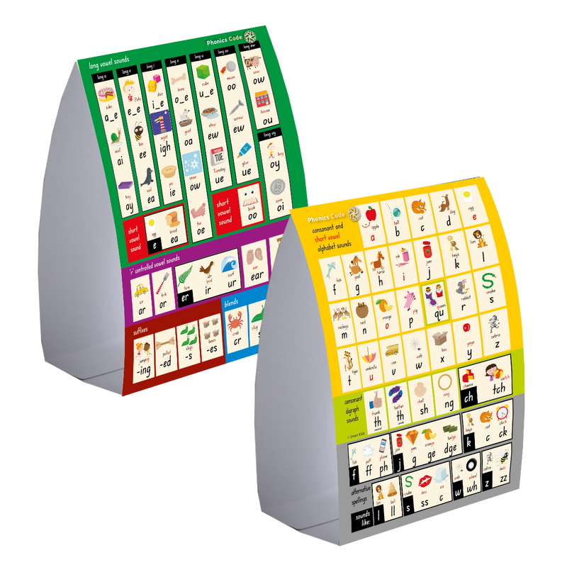 Phonics Code Table Tent – Smart Kids Australia