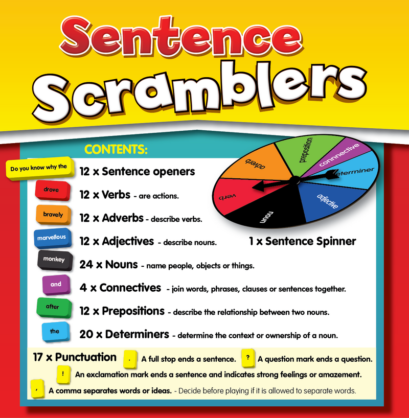 Sentence Scramblers – Smart Kids Australia