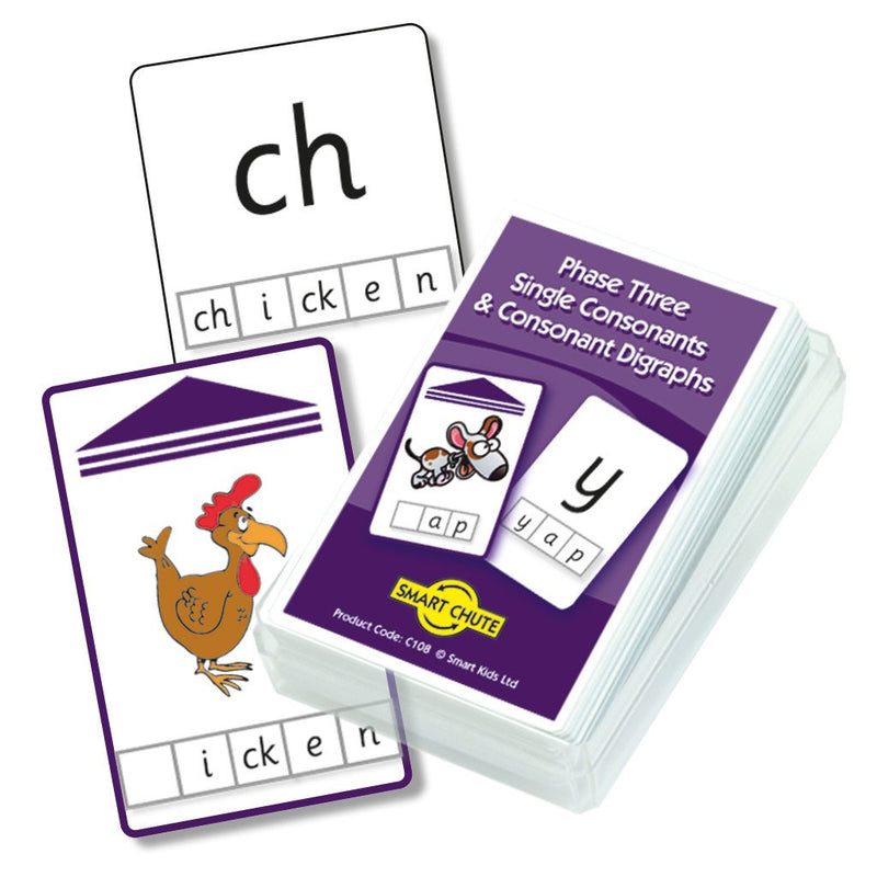 Letters & Sounds Phase 3 Consonants & Digraph -  Structured Literacy