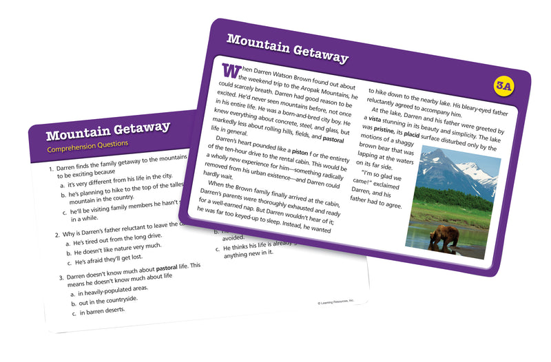 Reading Comprehension Set 5(age 11+)