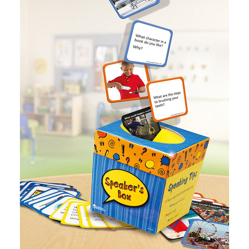 Speaker's Box -  Literacy Resources