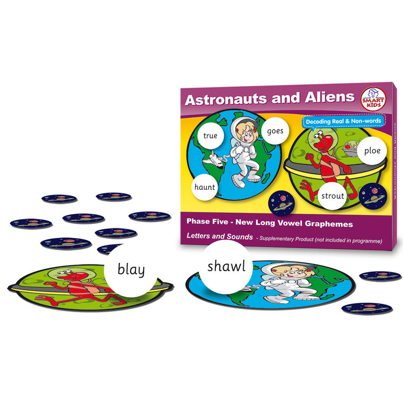 Astronauts and Aliens Phase 5 Long Vowels