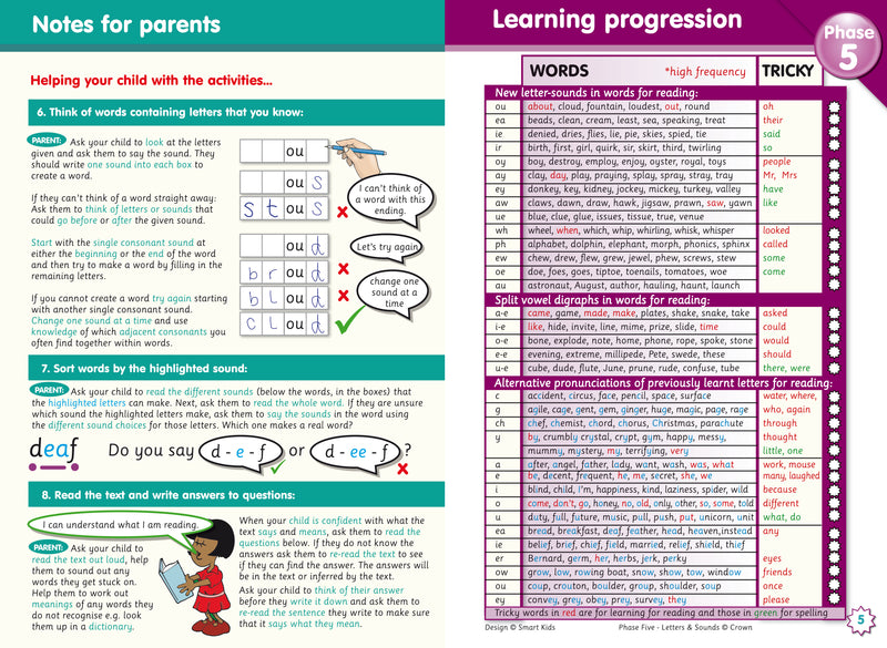 Phase 5 Activity Book 1