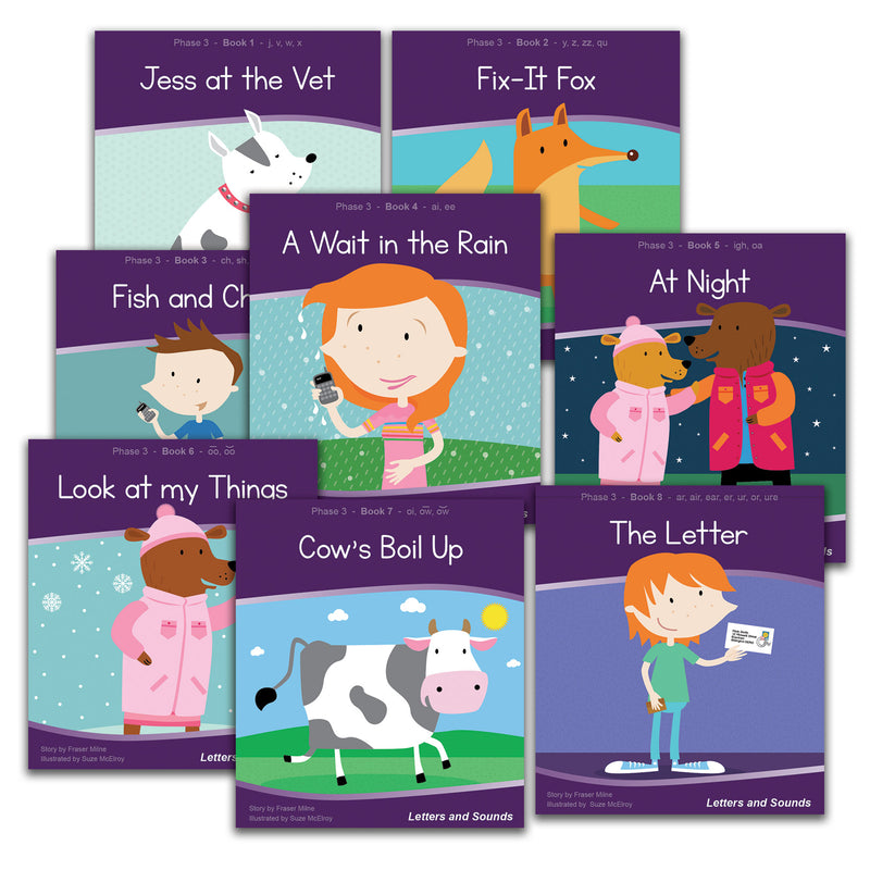 Phase 3 Fiction Decodable Readers x 6 Sets