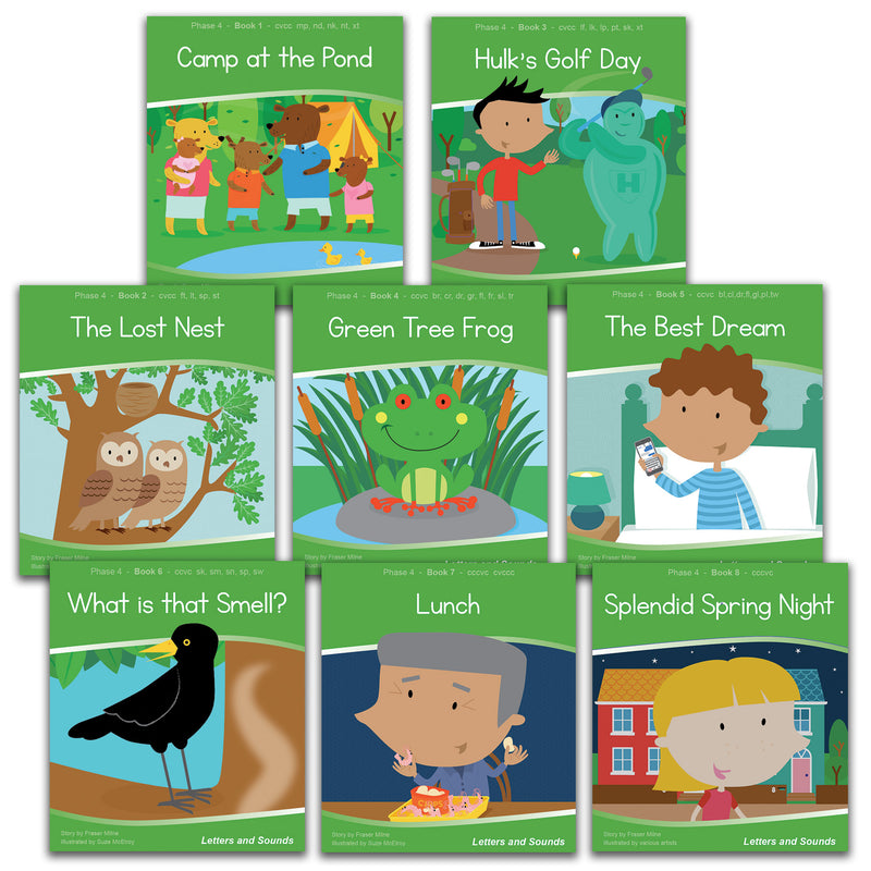 Phase 4 Fiction Decodable Readers