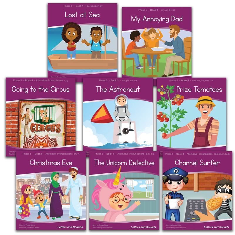 L&S Phase 5 Decodable Readers x 6 Sets