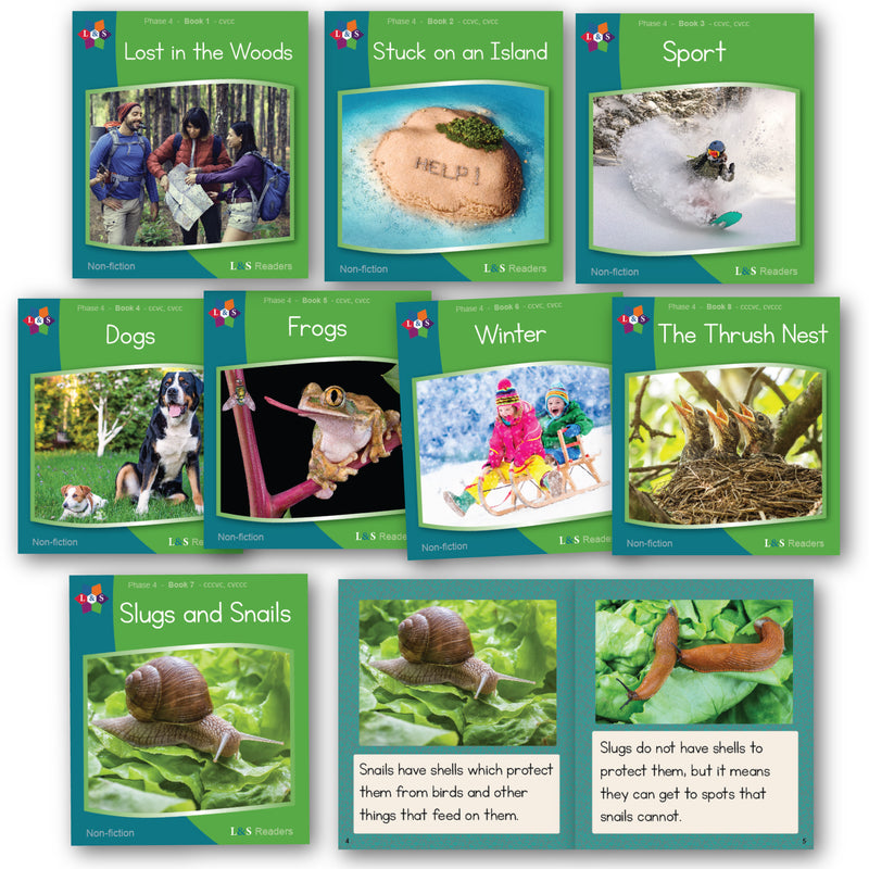 L&S Phase 4 Non-fiction Readers