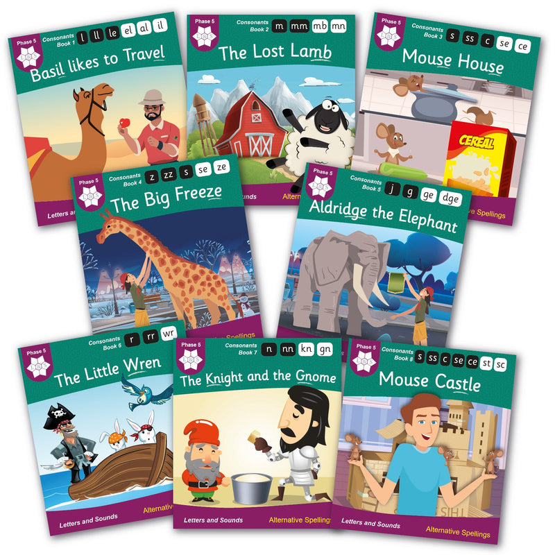 124 Letters and Sounds Decodable Books