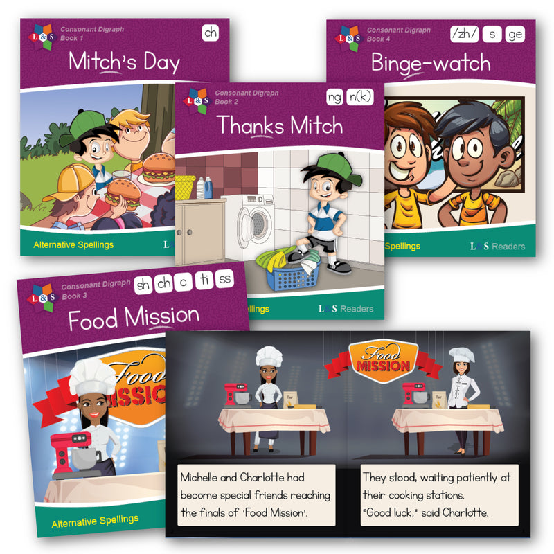 L&S Phase 5 Alternative Spellings - Consonant Digraphs