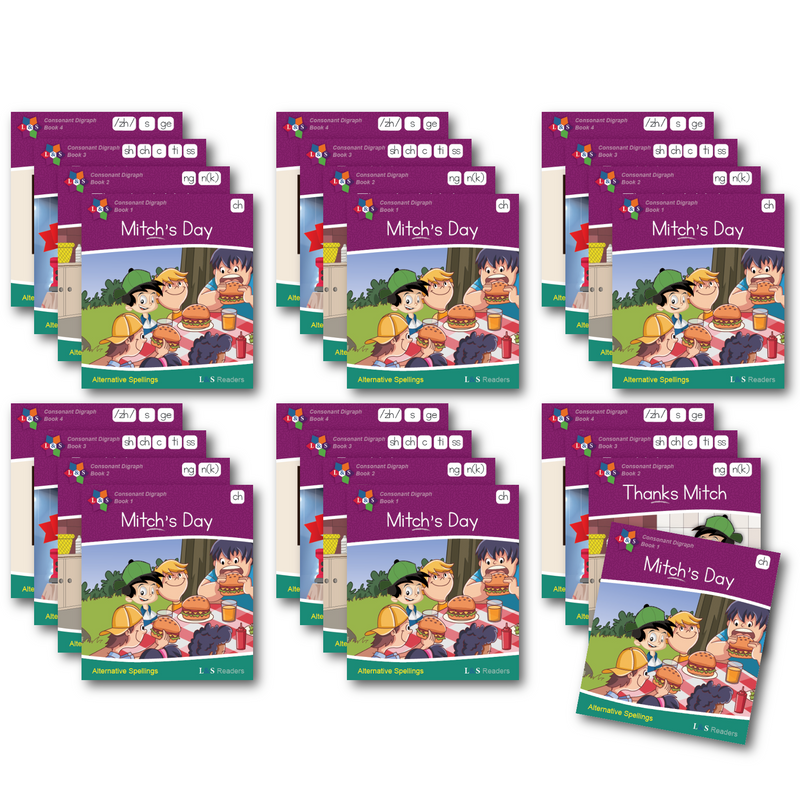 L&S Phase 5 Alternative Spellings - Consonant Digraphs  x 6 Sets