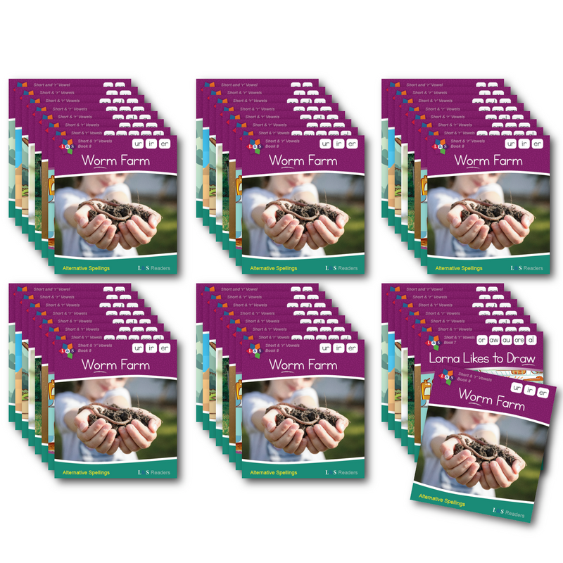 L&S Phase 5 Alternative Spellings - Short Vowel Sounds  x 6 Sets