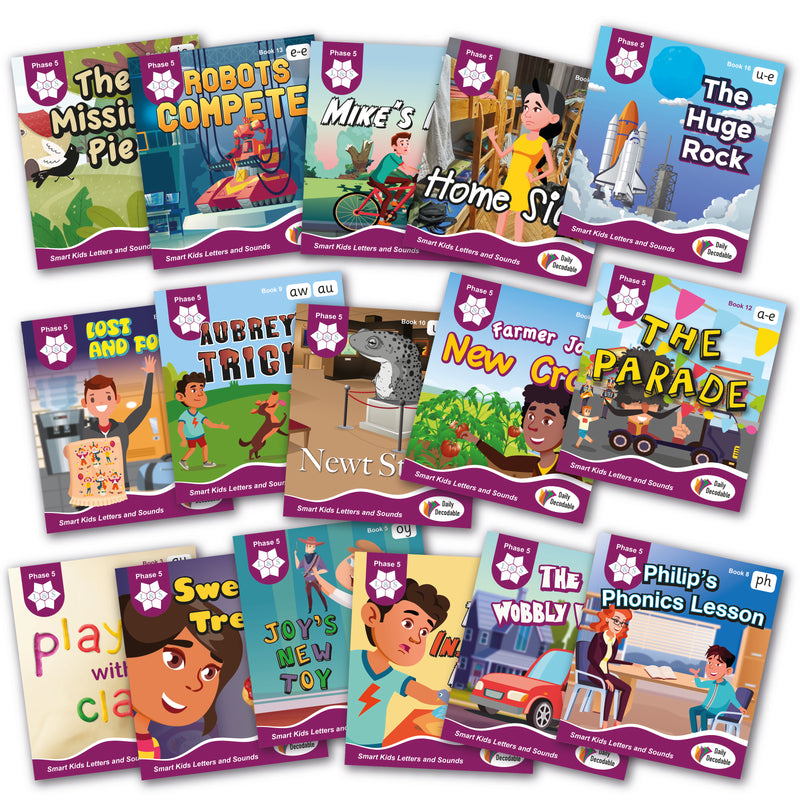 L&S Phase 5 - Letters and Sounds Daily Decodable Books