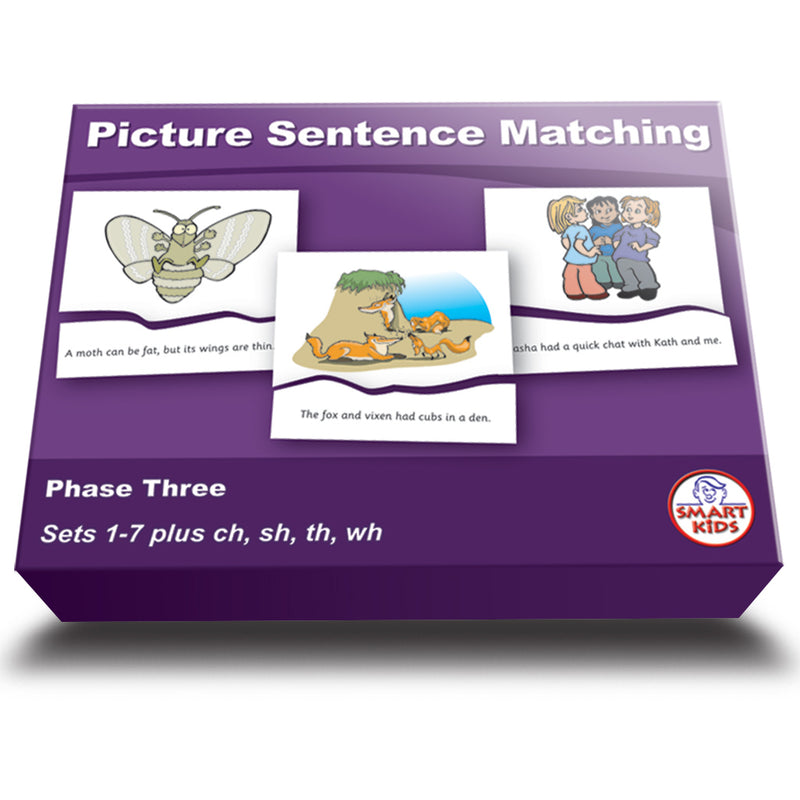 Picture Sentence Matching Phase 3 Set 2