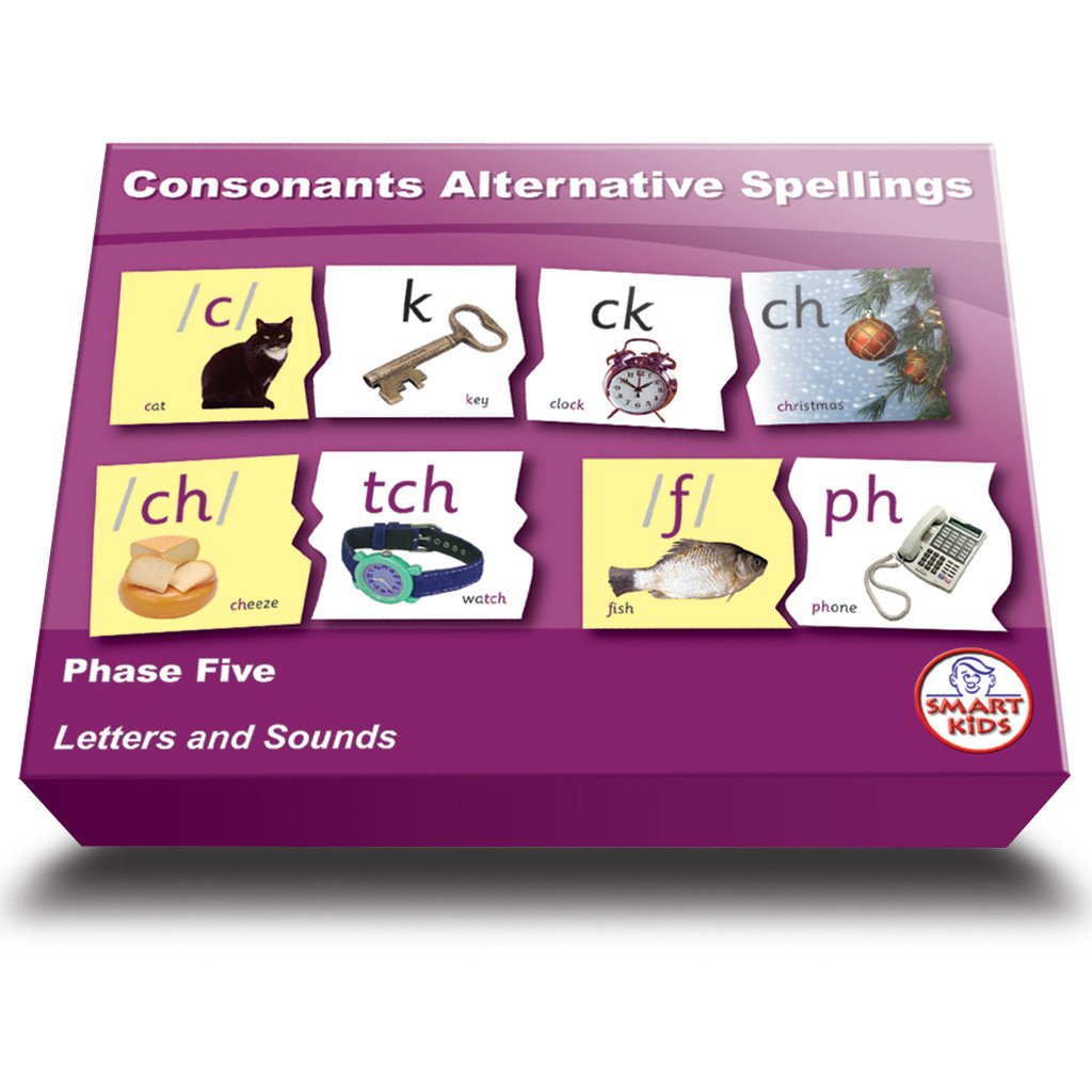 Consonant Alternative Spellings