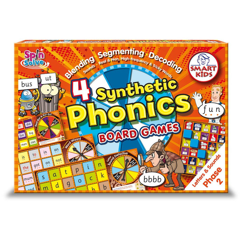 Letters and Sounds Board Games Phase 2 -  Structured Literacy