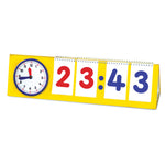 Flip Chart Clock - 12 & 24 Hour
