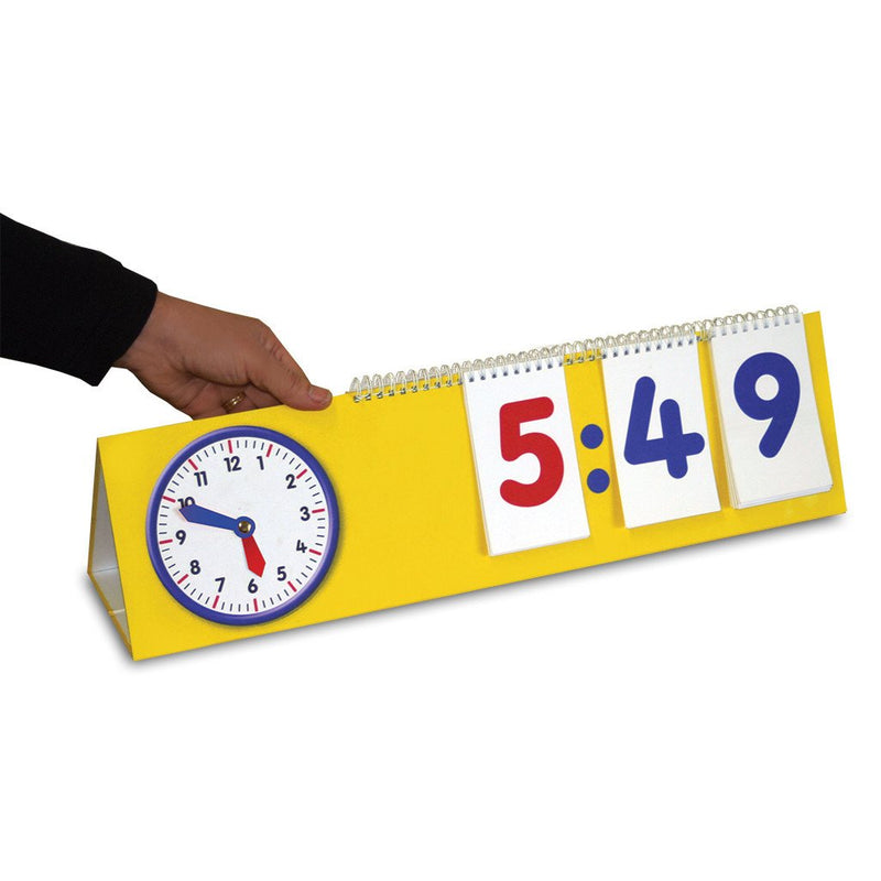 Flip Chart Clock - 12 & 24 Hour