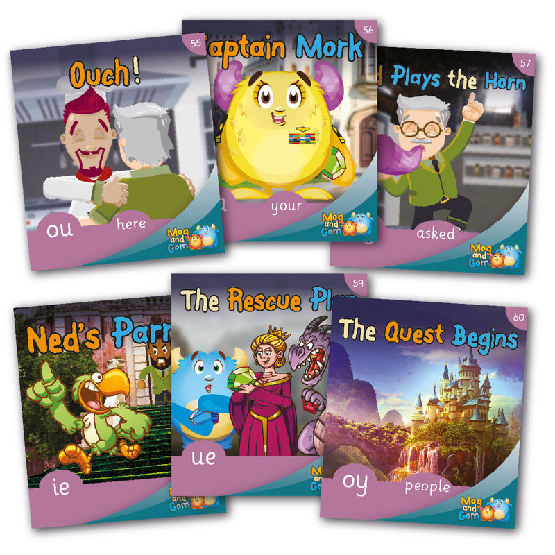 Mog and Gom Books Unit 10 (set of 36 boks)