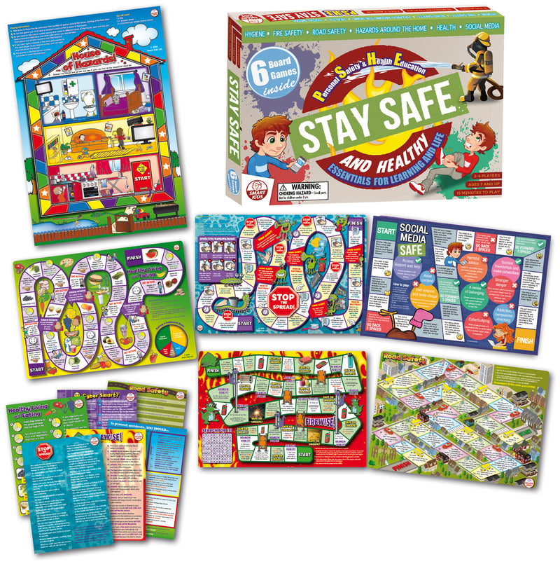 Stay Safe & Healthy Board Games