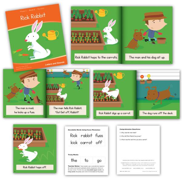 L&S Phase 2 Fiction Decodable Readers x 6 Sets