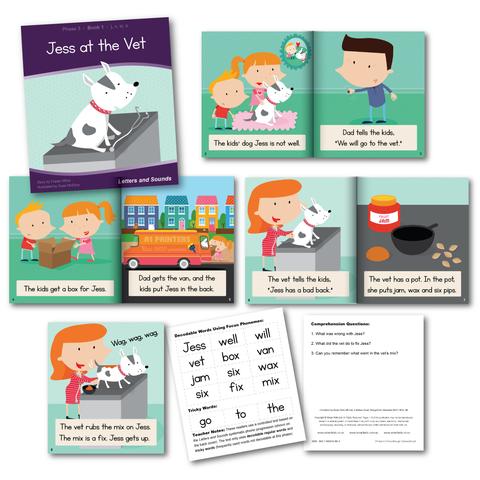 L&S Phase 3 Fiction Decodable Readers x 6 Sets