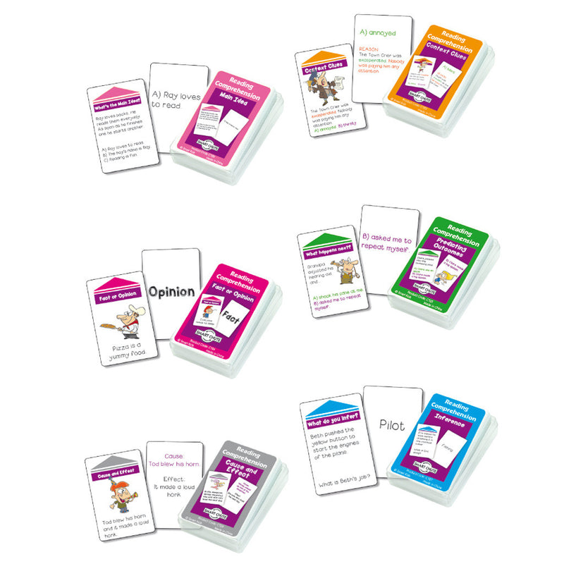 Reading Comprehension Cards Smart Buy