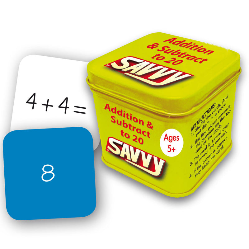Savvy - Addition and Subtraction to 20