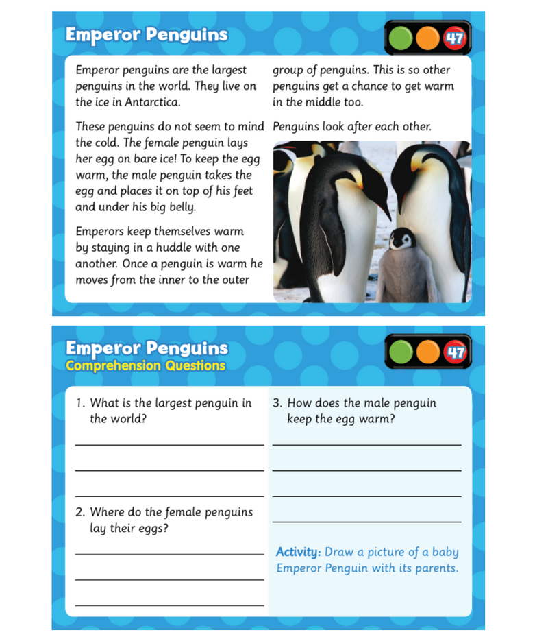 Reading Comprehension Pack 1