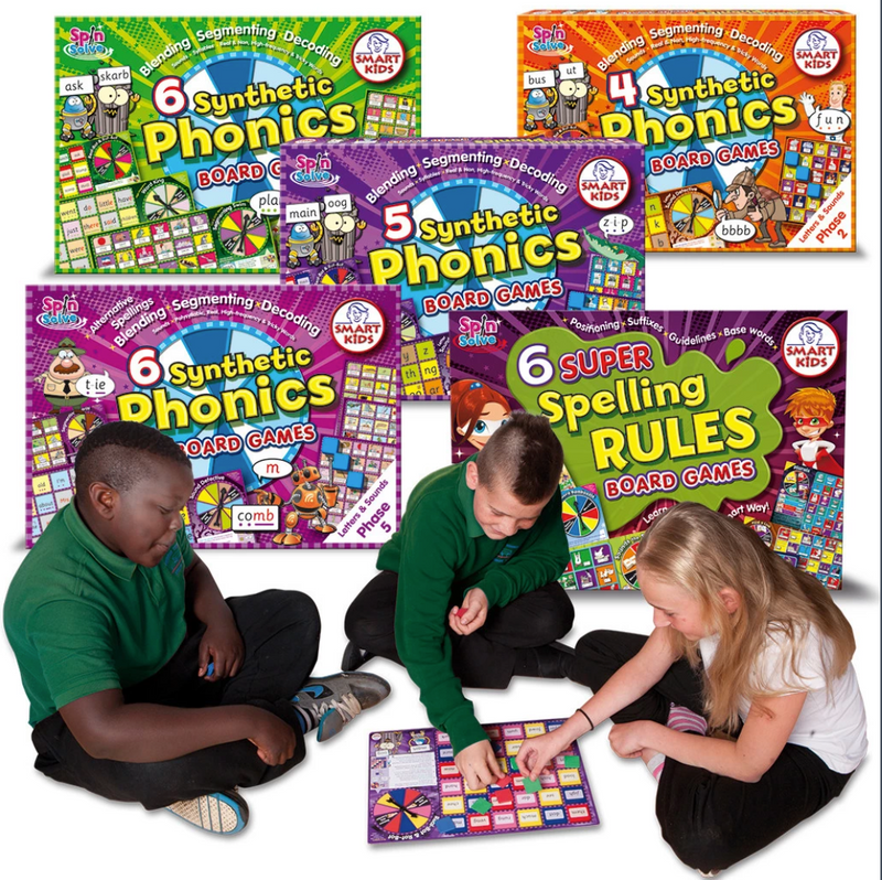 Letters and Sounds Board Games Smart Buy