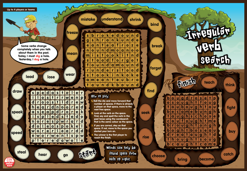 Letters and Sound Board Games Phase 6