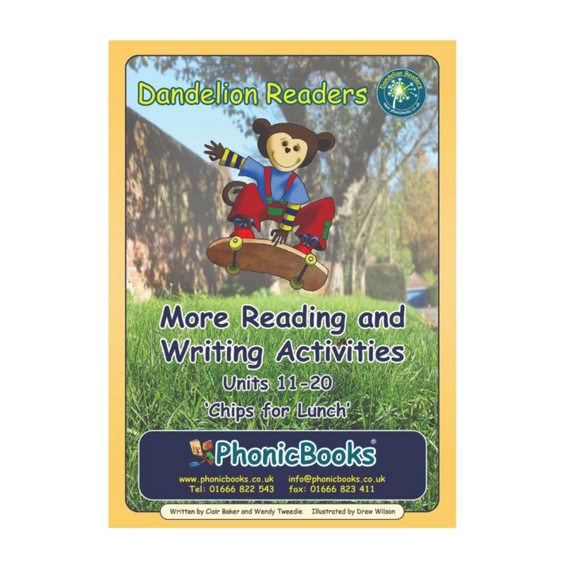 Dandelion Readers, Set 2, Units 11–20 Reading and Writing Activities